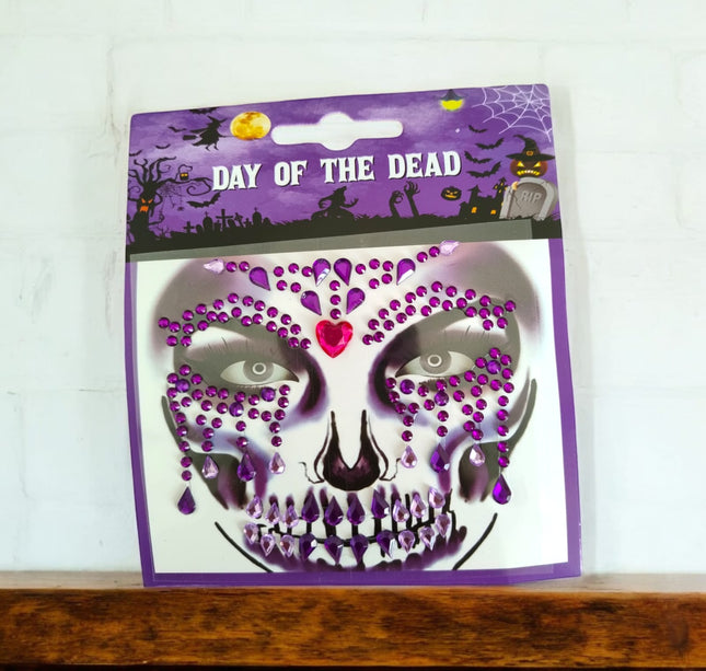12 Sticker diamantes Halloween $8 c/u