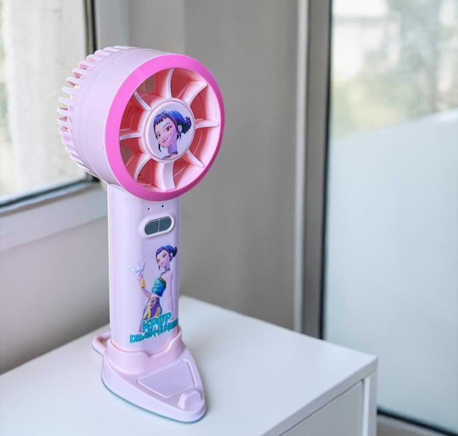 Ventilador de Mano Guerreras K-Pop