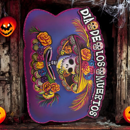 10 FIGURAS ADORNOS DIA DE MUERTOS $8 C/U