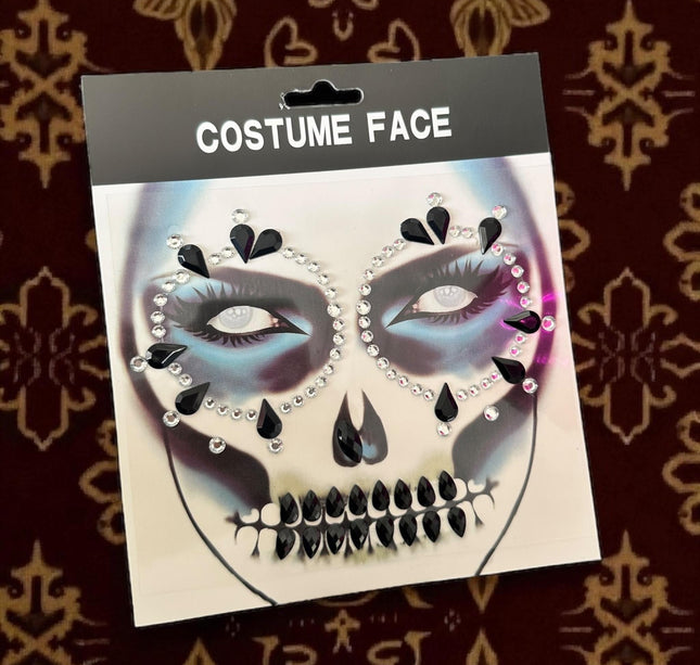 12 Sets  Rostro Pedreria Catrinas Halloween $16 c/u
