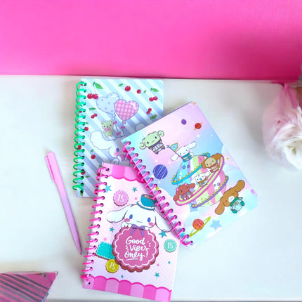 12 Libretas con Pluma  Sanrio Hermosa $15.01 c/u