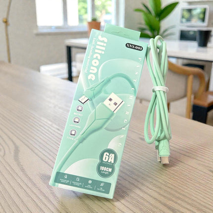 6 Cable USB C cargador  Diefrentes Colores $19 c/u