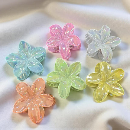 12 Pinzas Hawaiinas Cristalinas Hermosas $8.9 c/u