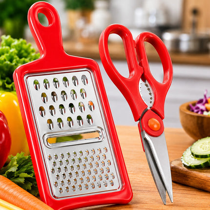 Exclusivo Tienda en linea 💥💎Set Cocina Rallador y Tijeras