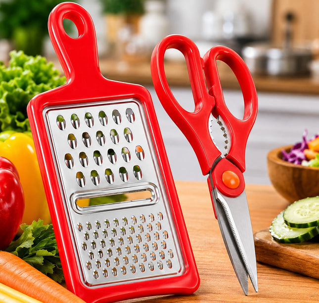 Exclusivo Tienda en linea 💥💎Set Cocina Rallador y Tijeras