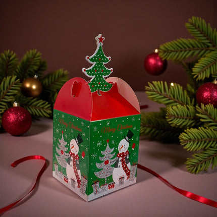 12 Cajita Regalo Santa $3.3 c/u