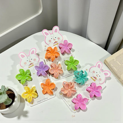 12 Sets 4 Pincitas Hawaianas Colores hermosos $6.5 c/u