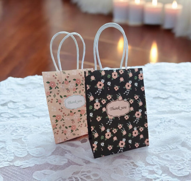 12 Bolsas para regalo decoradas $3.9 c/u