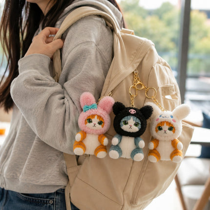 Llavero Gatito de Peluche Sanrio