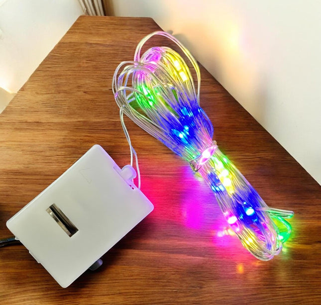 12 Luz de Hadas Colores 2M $7 c/u