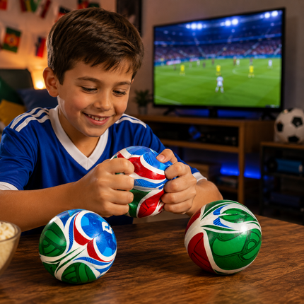 12 Balones Squishies Munidalistas $10.9 c/u