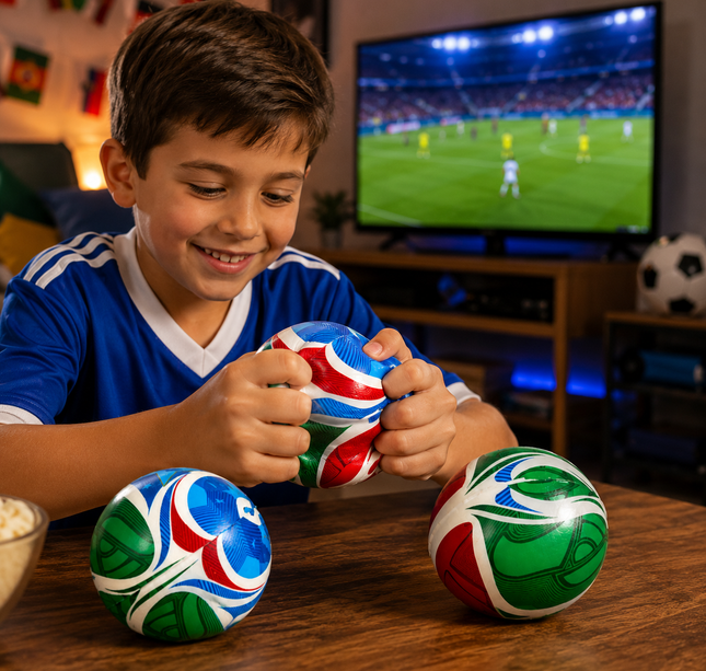 12 Balones Squishies Munidalistas $10.9 c/u