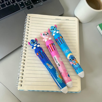 36 Lapiceros Sticht Multitintas Figura 3D $10 c/u