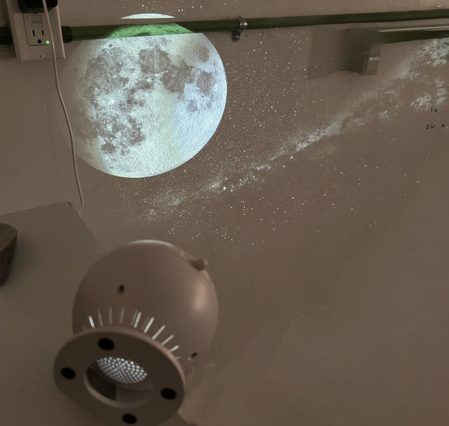 Proyector Galaxias Ajustable Con 12 Cartuchos Intercambiales