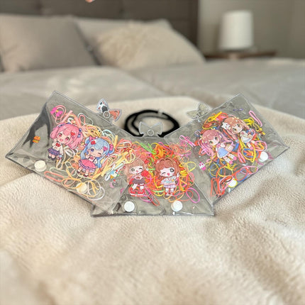 12 Ligas para Cabello Colores en Bolsa $5.5 c/u