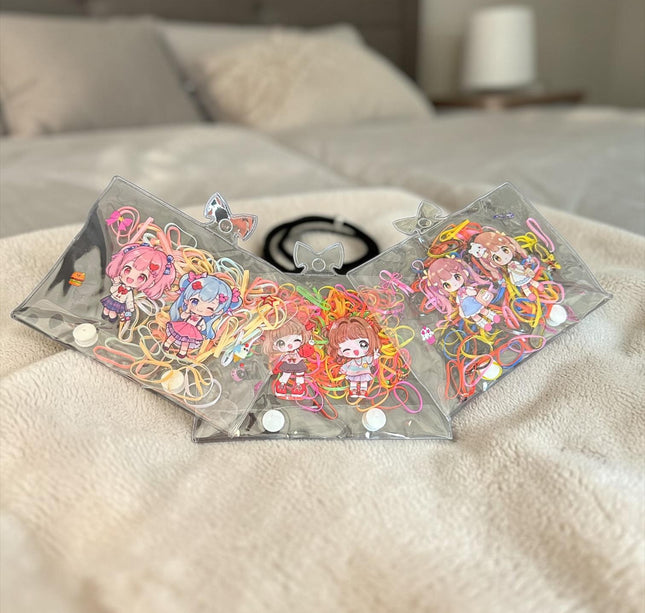 12 Ligas para Cabello Colores en Bolsa $5.5 c/u