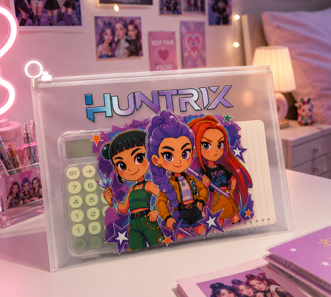 12 Folders Guerreras K-Pop con Abre Facil $10 c/u