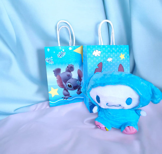 12 Bolsas para regalo Stich $5.99 c/u