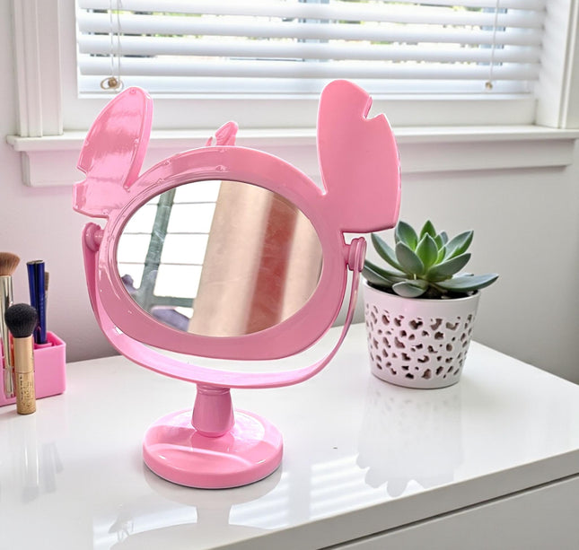 Espejo Stich Tocador Azul/Rosa