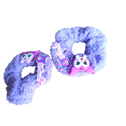 12 Donas Scrunchie Sanrio $7.40 c/u