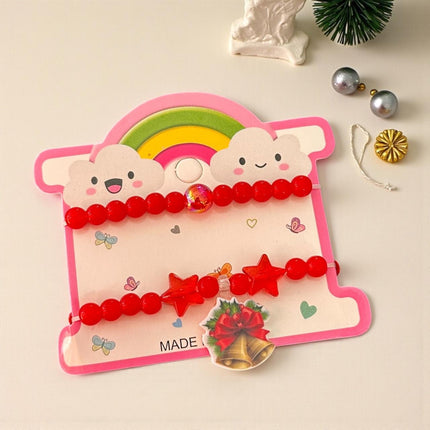 12 Set  2 Pulseras Navideñas $7.2 c/u