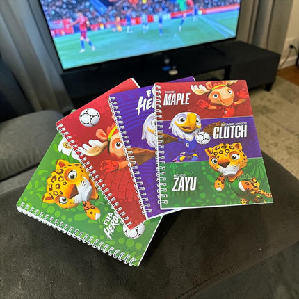 12 Libretas Mascotas Mundialistas Francesas $13 c/u