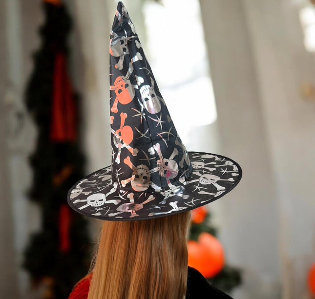 12 Sombreros Halloween Brijutas Decorados $15 c/u