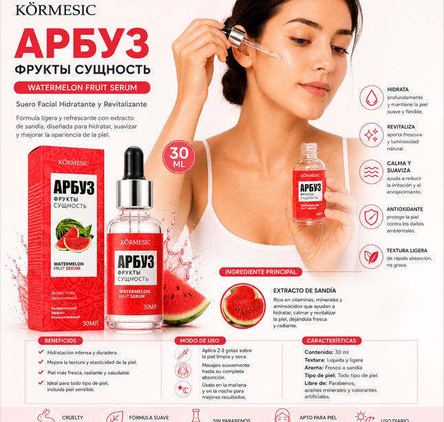 Exclusivo Tienda en linea 💥💎3 Serúm Facil de Sandia 30ml $25 c/u