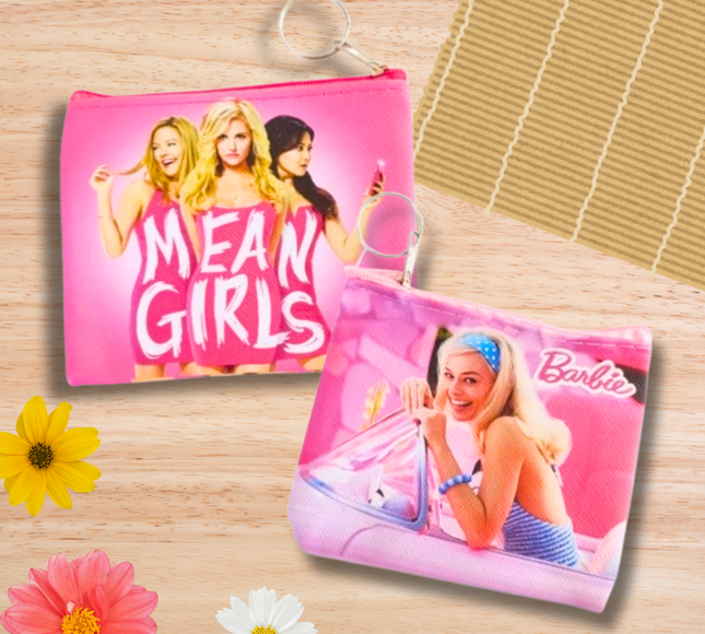 12 Monederos Barbie Exitosa $5.85 c/u