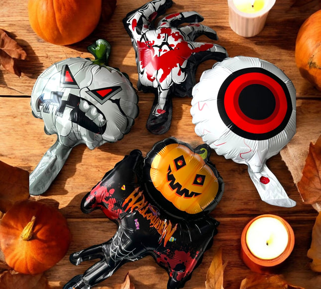 10 Globos Ch Halloween $3 c/u