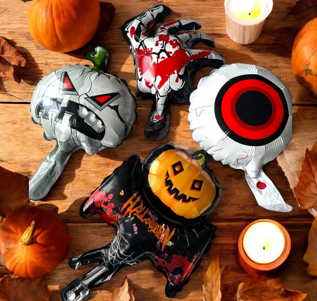 10 Globos Ch Halloween $3 c/u