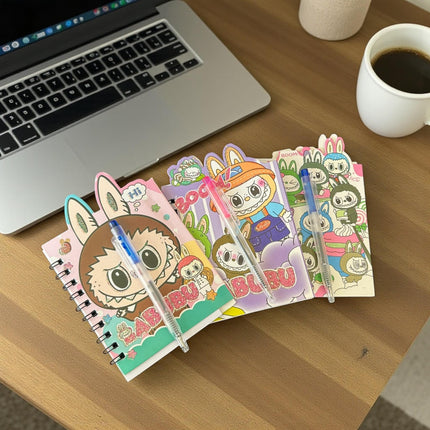 12 Libretitas Labubu con Lapiceros $5.5 c/u