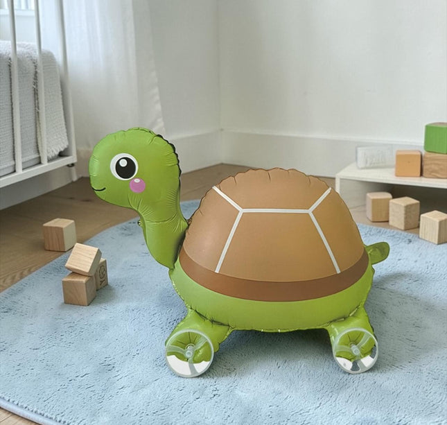 3 Globo/Carrito de Animalitos Hermosos (con Ruedas Incluidas) $35 c/u