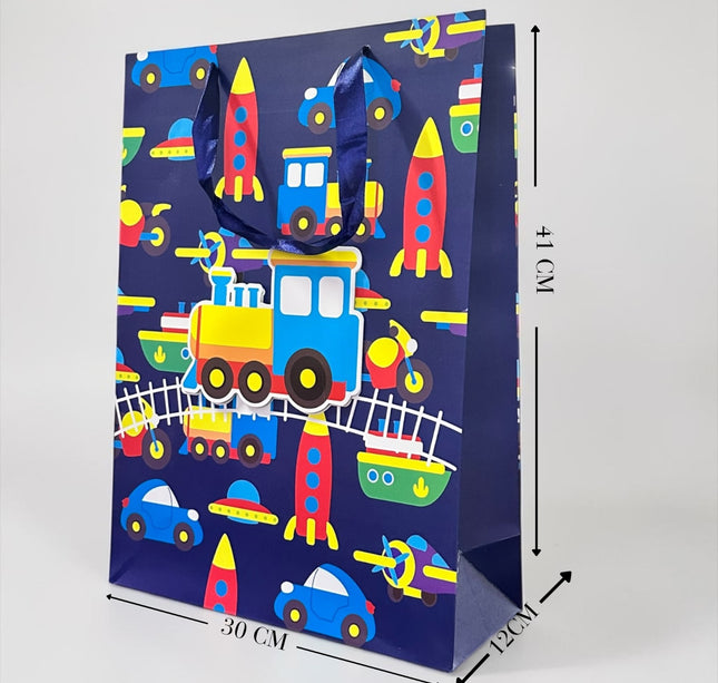 12 Maxi Bolsa para Regalo 3D 41CM*30CM*12CM $12.5 c/u