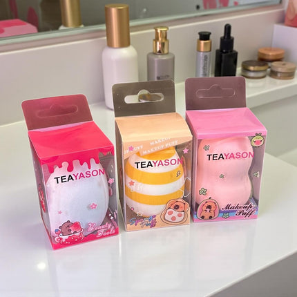 12 Esponjas Para Maquillaje Capibara  $5.8 c/u