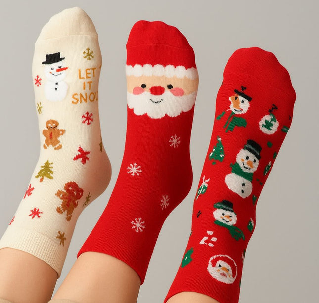 10 Calceta Navideña Infantil $18 c/u