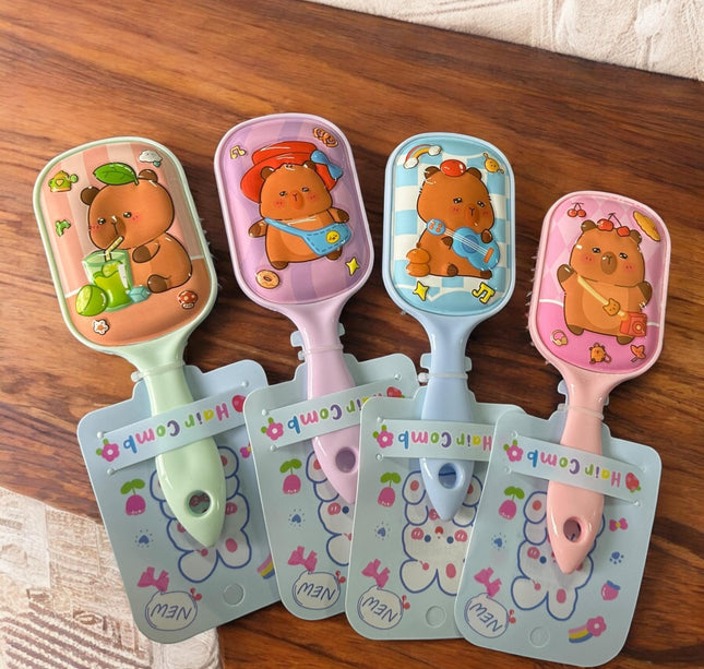 12 Cepillos Capibaras colores Pastel $28 c/u