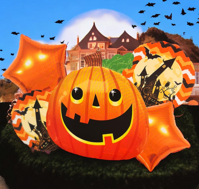 12 Sets de Decoracion Globos Halloween  $27 c/u