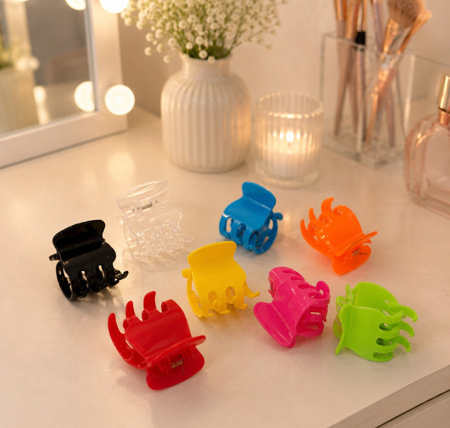 Exclusivo Tienda en linea 💥💎12 Pinzas Clasicas "Muela" Mini Colores $1.9 c/u
