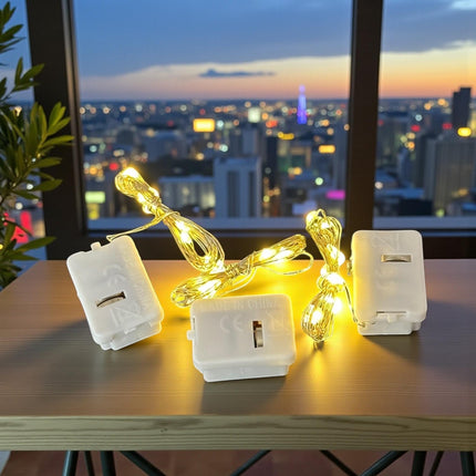 10 Luces de Hada Colores Amarillo/Colores/Blanca $7 c/u