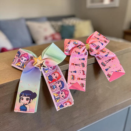 12 Moños Guerreras K-Pop Coquette Lindos $15 c/u