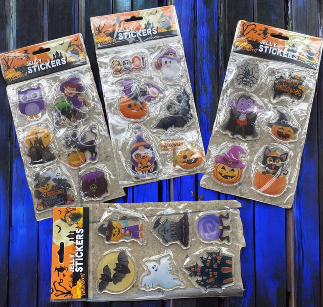 12 STICKERS HALLOWEEN $10.50 C/U