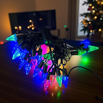 Serie de Luz Navideña Colores, Diferentes Figuras