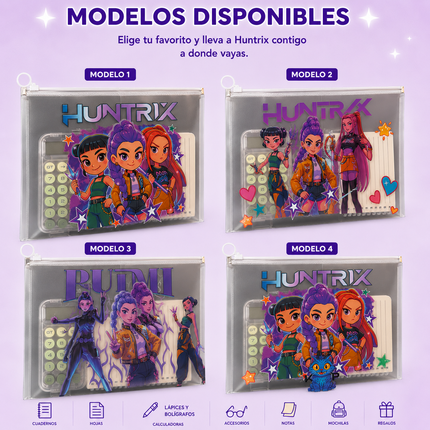 12 Folders Guerreras K-Pop con Abre Facil $10 c/u