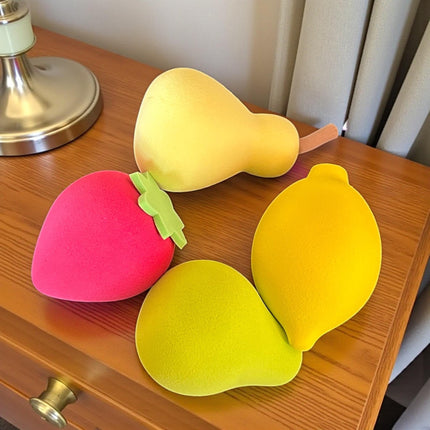 12 Esponja para Maquillaje Frutas $6.3 c/u