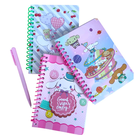 12 Libretas con Pluma  Sanrio Hermosa $15.01 c/u