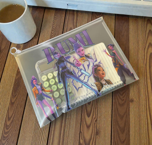 12 Folders Guerreras K-Pop con Abre Facil $10 c/u