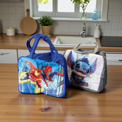 10 Loncheras Termicas Infantiles $25 c/u