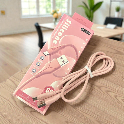 6 Cable USB C cargador  Diefrentes Colores $19 c/u