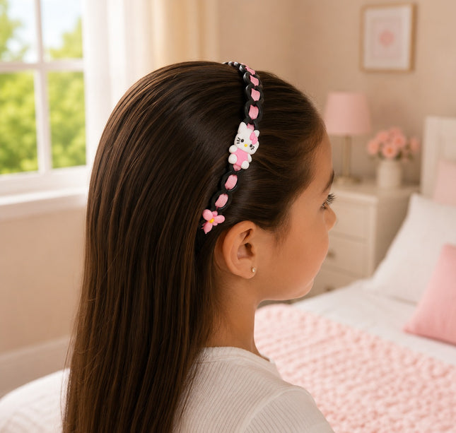 Exclusivo Tienda en linea 💥💎12 Diademas tipo Trenza Sanrio Hermosas $10 c/u